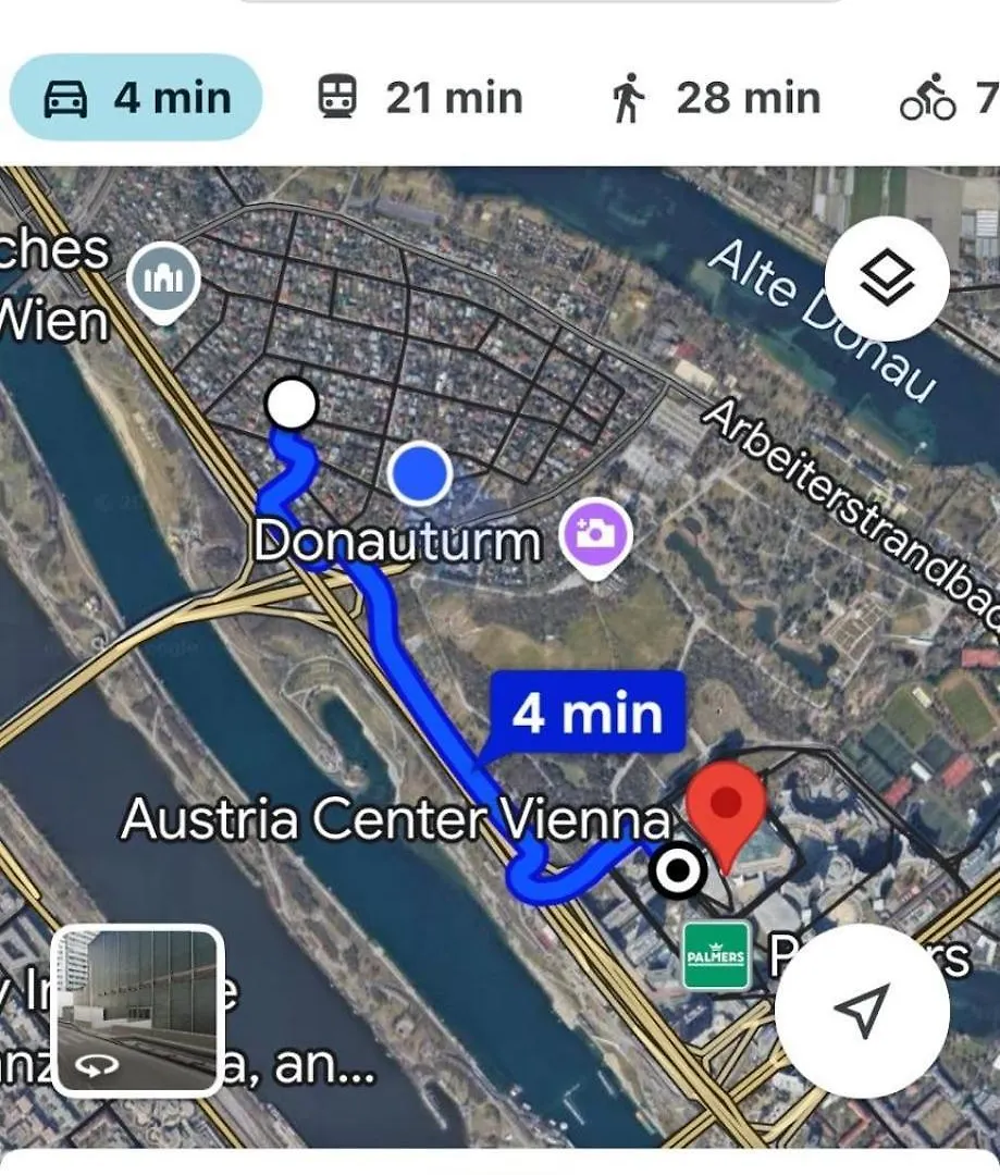 Villa In Vienna In Perfect Situaton Near Vic And Donau Park With Pool And Private Garden Sleeps 4 With 2 Bedrooms, Kitchen And Livingroom And Bath And Private Parking 오스트리아
