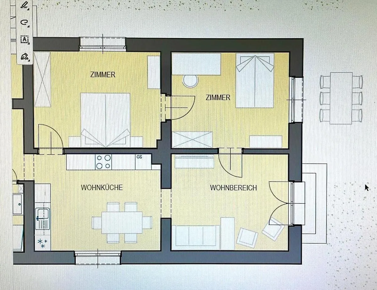 Villa In Vienna In Perfect Situaton Near Vic And Donau Park With Pool And Private Garden Sleeps 4 With 2 Bedrooms, Kitchen And Livingroom And Bath And Private Parking Austria
